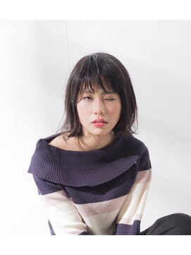 カノエ(canoe) 黒髪/ボブスタイル/髪質改善縮毛矯正/髪質改善/韓国風/韓国ヘア