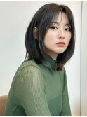 大人ミディアムボブ