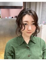 カームバイリコ 学芸大学(calm by liko)&nbsp;ショコラアッシュ/ヘルシースタイル/ふんわりカール/学芸大学