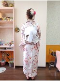 お出かけアップ&浴衣