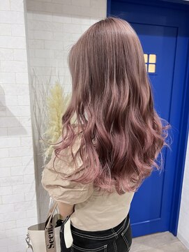 シェミール(CHEMIR) 透明感カラーくすみピンクグレージュハイトーンカラー四日市