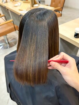 テトテ 三宮店(Tetote) 【tetote五熊のサロンスタイル】さら艶ストレート