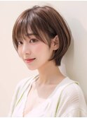 ショートレイヤーボブ
