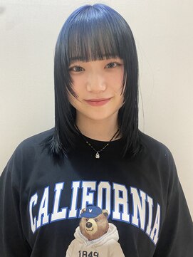 ナンブガーデン(nambu GARDEN) デザインブルーカラー&レイヤーカット