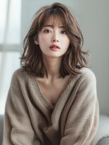 アルトリスト(Altruist Aging×HAIR&SPA)&nbsp;☆オリーブグレーココアベージュ小顔クラゲヘアー/黒髪/髪質改善