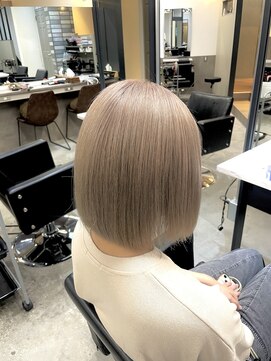 エイト 博多店(EIGHT hakata) 【EIGHT hakata】ミルクティーベージュ　長木雄飛