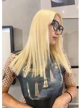 ジーナ(XENA) ケアブリーチ×ハイトーン×ブロンドカラー