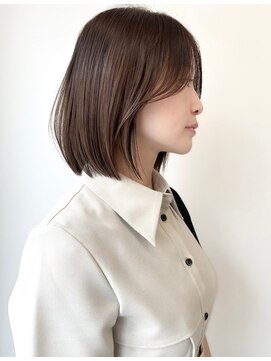 ゴカン バイ ジル ブラン 名古屋(Gokan by JIL BLAN) ハイライトバレイヤージュダブルカラーショートカット30代40代
