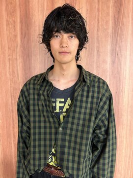 ラパンセヴェール(LA PENSEE VERT) メンズマッシュ/ウルフパーマ/ウルフ