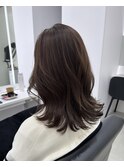 【新城】ブリーチなし透明感カラー グレージュカラー