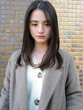 アレンヘアー 梅田店(ALLEN hair) 【髪質改善】透け感カラー×超音波アイロン