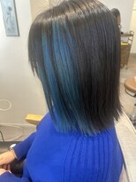 カルゥグラッシー(KALOU glassi)&nbsp;インナーカラー＊ブルーグリーン【荒みずほ】