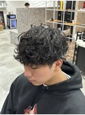 波巻きスパイラルパーマ
