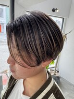 エムドットヘアーサロン(M. hair salon)&nbsp;【栗本浩司】刈り上げショート×ルーツカラー