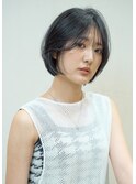 大人可愛いボブ/ショートボブ/前髪ありボブ/丸みボブ/王道ボブ