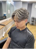 センターパートバレイヤージュ