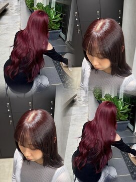 トゥエル バイ ディプティモイラ(tuelu by dipty MOILA) 暖色カラー×艶髪