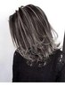 似合わせカット＋白髪染めハイライト　￥13,750