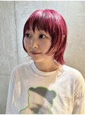 ショートウルフ　大人ボルドー【吉祥寺】