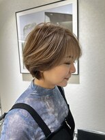 アース 金山店(HAIR&MAKE EARTH) ハイライト+ショート
