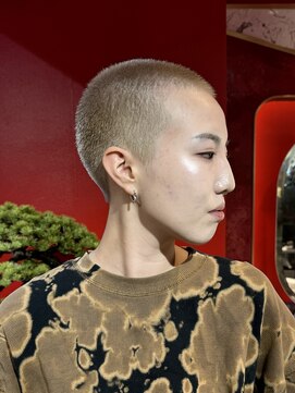 メリケンバーバーショップ トーキョー(MERICAN BARBERSHOP TYO) スパイキーショート/バズカット/アップバング【嶋壽】308