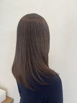 ジャストビューティサンク 上大岡(Just Beauty CiNQ) 20代30代40代クリスタルハイブライトトープグレージュ白髪ぼかし