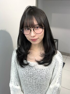 ヴェイン 渋谷(vain) ダークオリーブ赤み消しカラーミディアムレイヤー