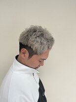 アロハナ 鈴鹿(ALOHANA)&nbsp;メンズ刈り上げシルバーカラー