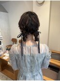 編みおろしツイン