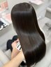 【乾かすだけでまとまる髪へ☆】髪質改善ストレート(フル)　￥12100