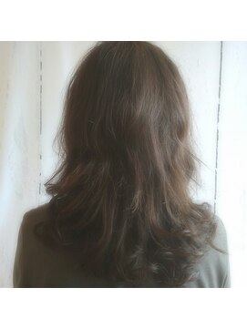 ソワン ドゥ ブレス 高の原店(soin de brace) イルミナカラー フォレスト ウェーブスタイル 担当 長友