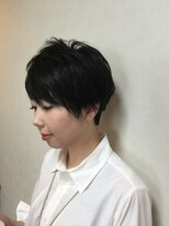 カットスタジオ アルバ(Cut Studio ALba)&nbsp;エッジの効いたショートボブ！