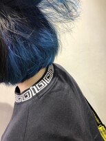 へアメイクワンプラス 四日市(HAIR MAKE ONEplus)&nbsp;10代20代★インスタ人気インナーカラーハイトーンブルー