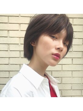 ブラウン ナカノ(BROWN nakano) こなれ感たっぷりショートヘアー