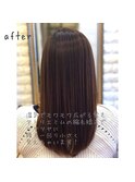 艶髪×クラシカルロング♪縮毛矯正<二子玉川店> 