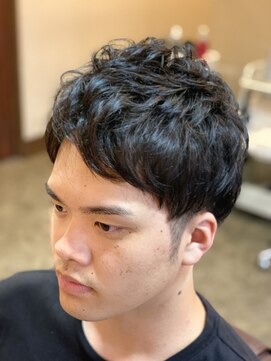 ディスパッチヘアー 甲子園店(DISPATCH HAIR) ナチュラルにストレート×2ブロック×爽やかアップバング
