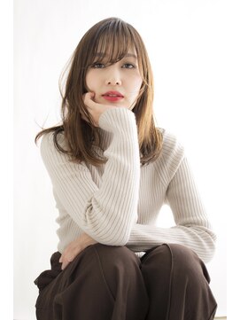 ハナブサ 藤江店(HANABUSA) 【中室昌美　HANABUSA】ことりベージュグラデーションカラー