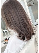 ファイブボックスヘアー 広島(five vox hair)&nbsp;イルミナカラー　アディクシーカラー　シルバーグレージュ