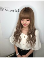 ヘアスタジオ マテリアル 中央駅店(hair studio Material)&nbsp;＃プルエクステ＃鹿児島＃髪質改善＃ダブルカラー＃ブリーチ