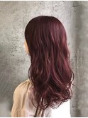 ゆるふわ大人可愛い♪20代30代ロングパーマピンクベージュ