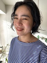 オーランド(ORLAND)&nbsp;黒髪ボブパーマ