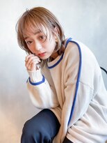 アルバム 池袋(ALBUM) くびれレイヤー_外ハネボブセクションカラー_99026