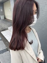 ベレッタ 枚方店(veretta.)&nbsp;bordeaux color/10代/20代/30代/担当：ばば/レイヤーカット/艶髪