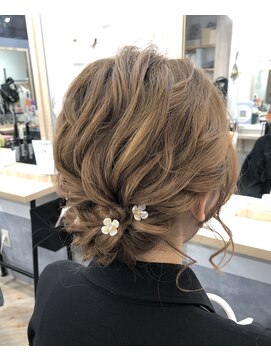 ファースト 祇園本店(first) 【ヘアセットサロンfrst】結婚式・二次会・パーティーヘアセット