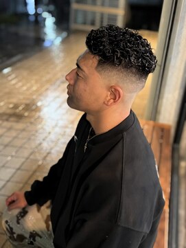 エルハウス(L house...) スキンフェード×パーマ