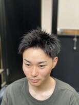 メンズジョイ マツエ(men's joy MATSUE) スパイキーショート <松江><理容室><メンズ美容室>
