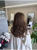 ココアベージュ×髪質改善トリートメント