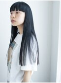 ワイドバング切りっぱなし