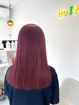 イロアイ(iro I) チェリーレッド