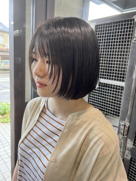 バブルス(BUBBLES) 顔周りレイヤーボブ